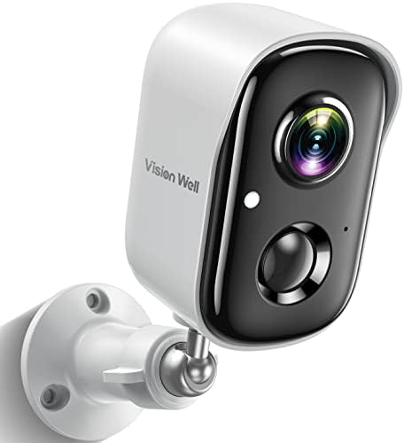 Wireless Cameras for Home/Outdoor Security, Battery Powered 1080P HD WiFi Security Cameras Wireless Outdoor with Spotlight, AI Motion Detection, Siren, Color Night Vision, 2-Way Talk, SD/Cloud Storage